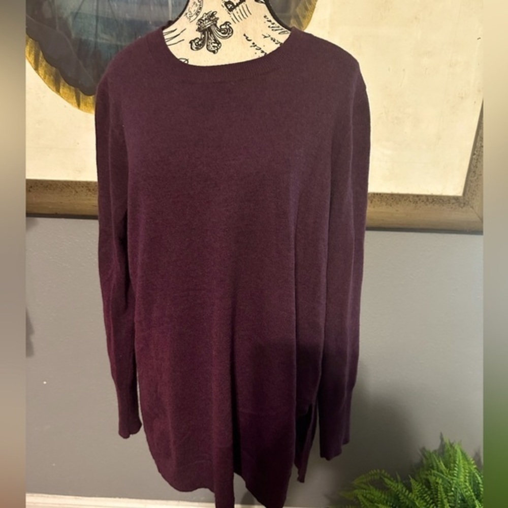 J crew EUC cotton wool blend sweater. Size large
